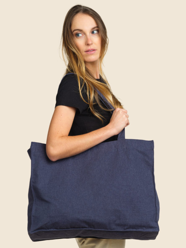 sac shopping XL épais personnalisable - Icone design